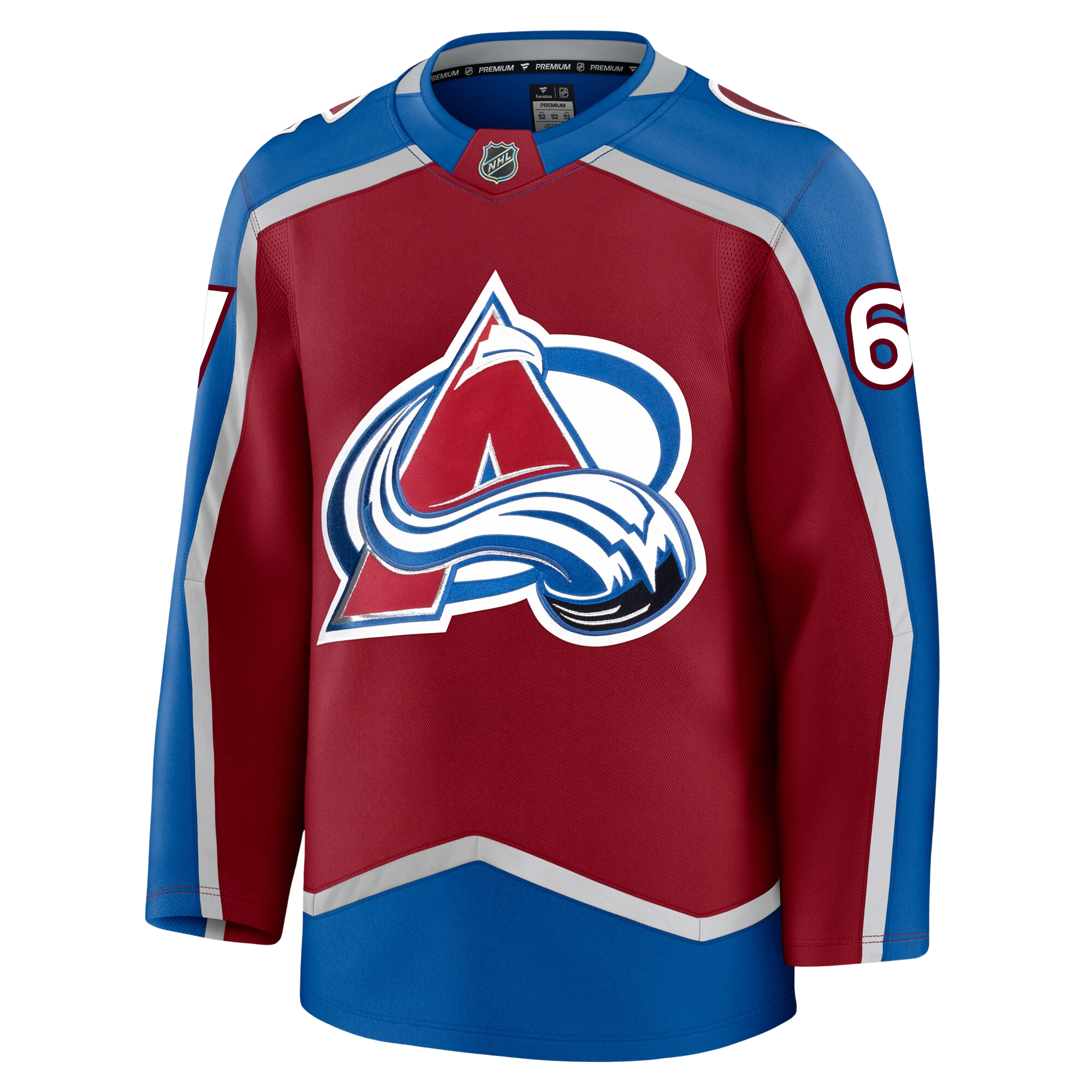 Keaton Middleton Colorado Avalanche Fanatics Premium Home Jersey