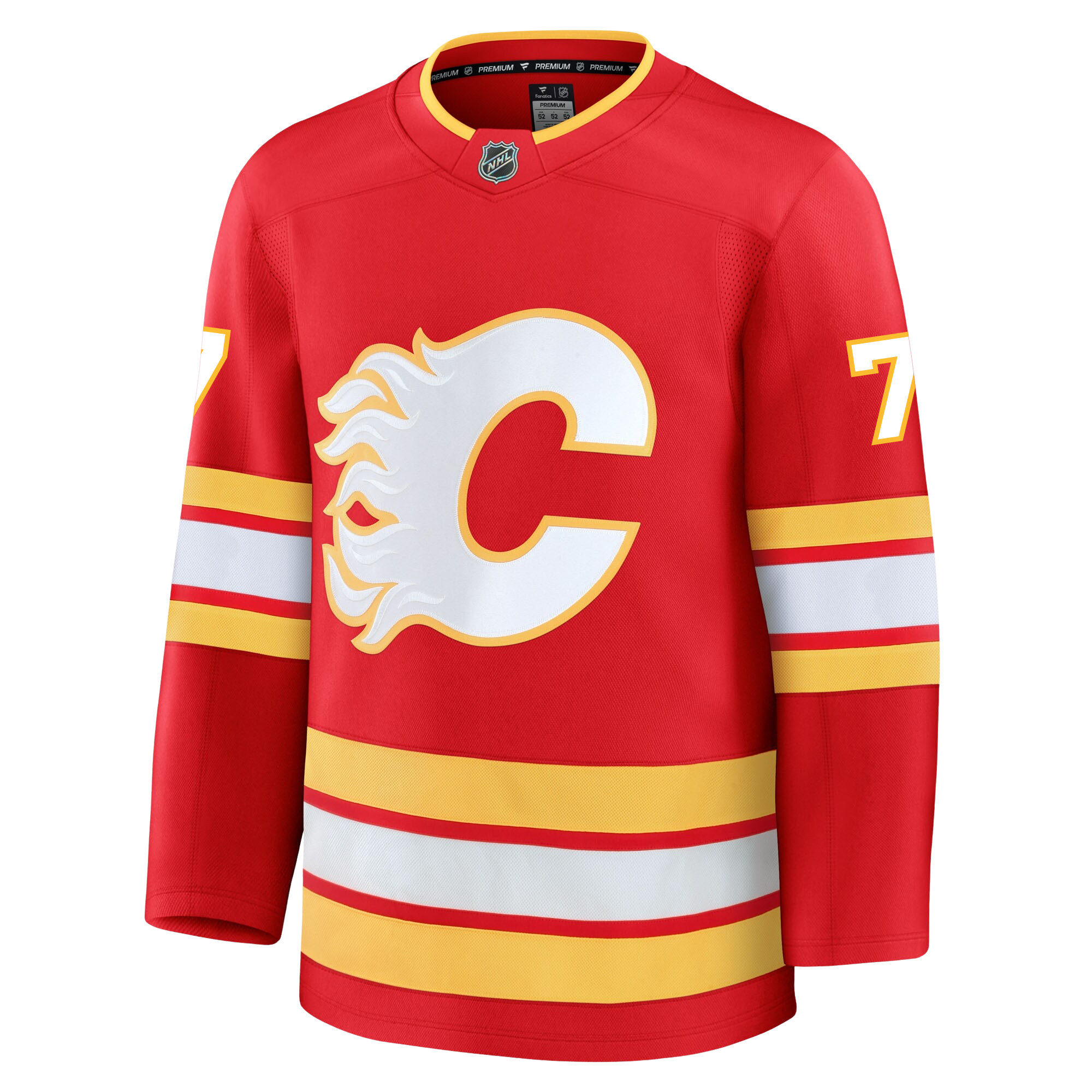 Kevin Bahl Calgary Flames Fanatics Premium Home Jersey