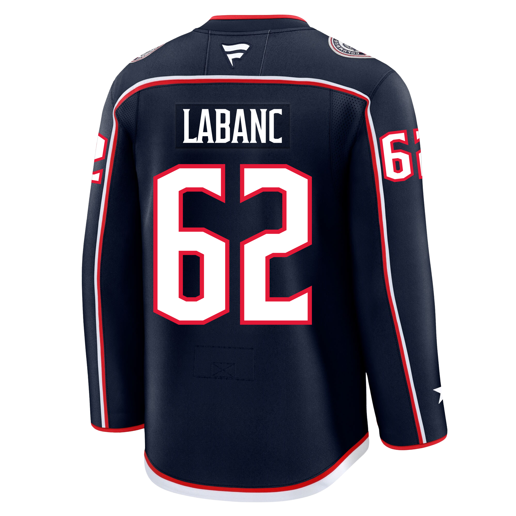 Kevin Labanc Columbus Blue Jackets Fanatics Premium Home Jersey