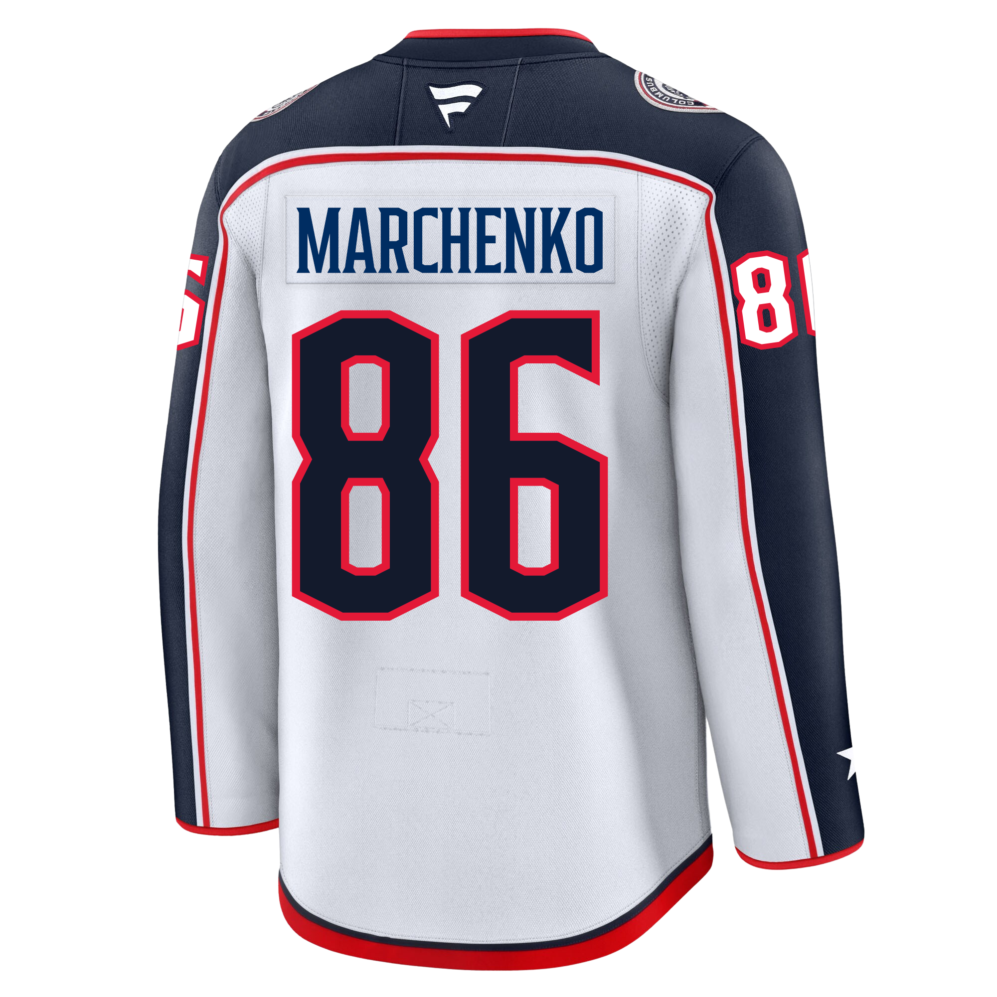 Kirill Marchenko Columbus Blue Jackets Fanatics Premium Away Jersey