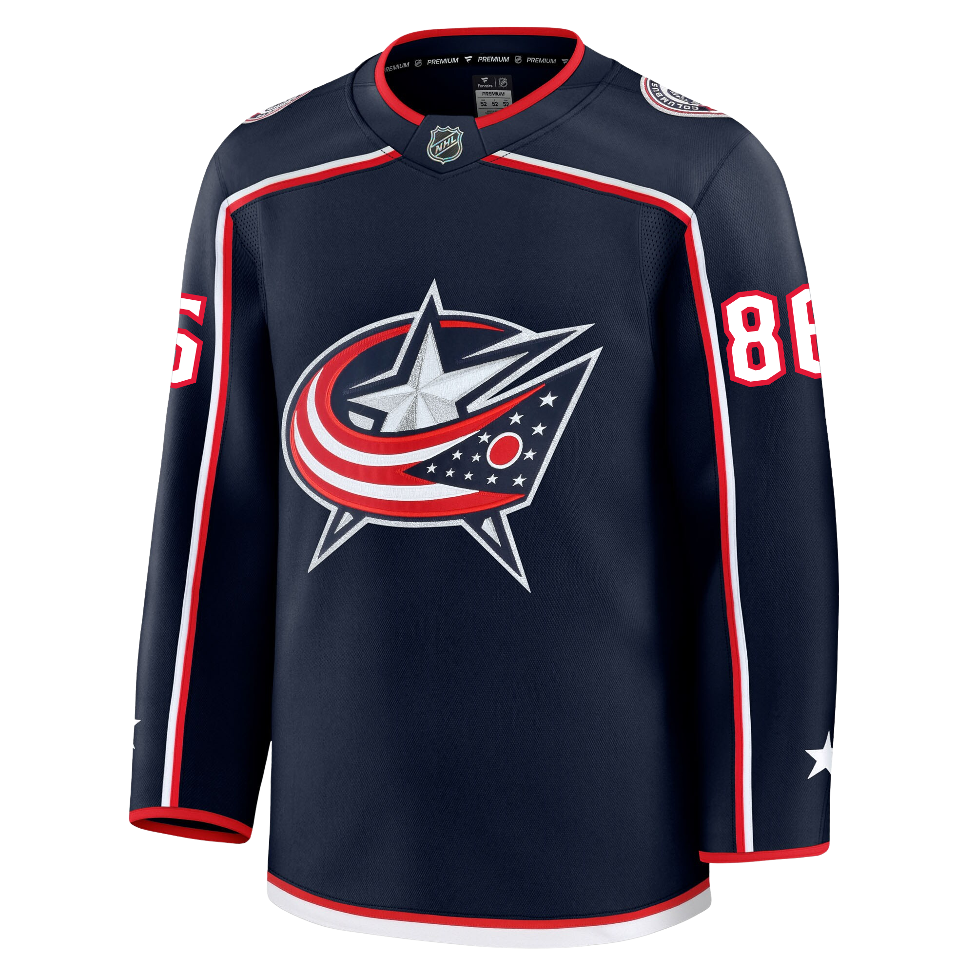 Kirill Marchenko Columbus Blue Jackets Fanatics Premium Home Jersey