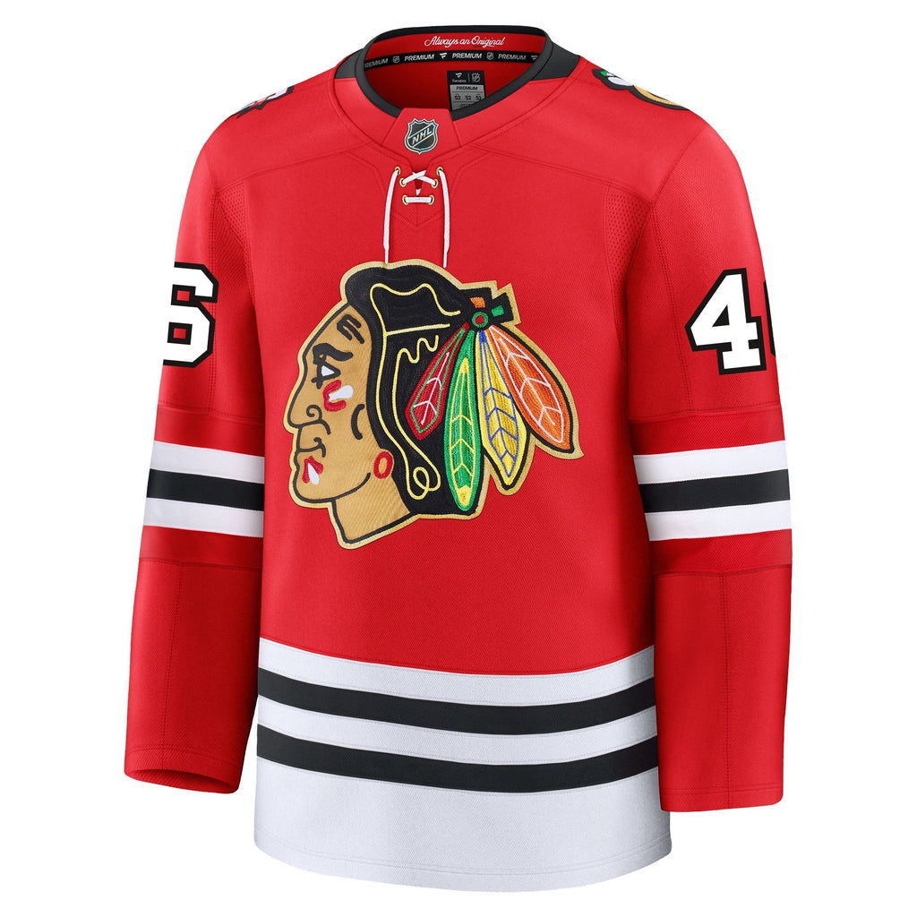 Louis Crevier Chicago Blackhawks Fanatics Centennial Premium Jersey