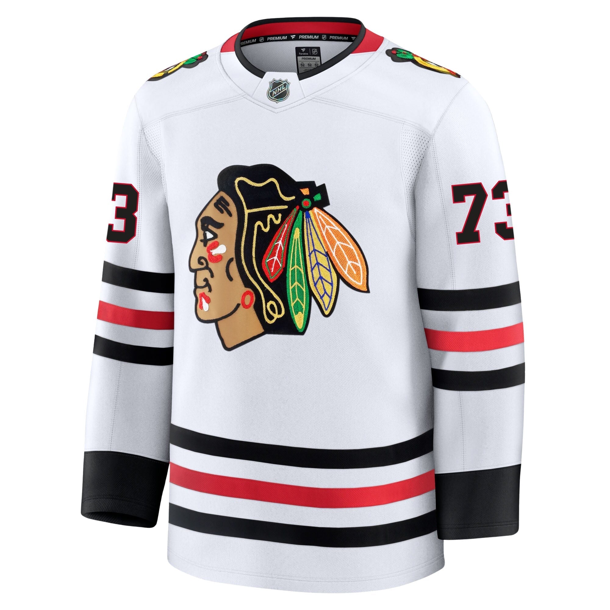 Lukas Reichel Chicago Blackhawks Fanatics Premium Away Jersey