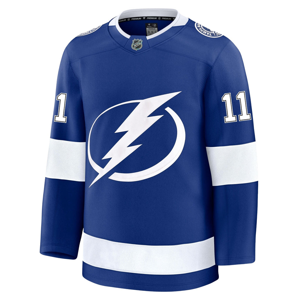 Luke Glendening Tampa Bay Lightning Fanatics Premium Home Jersey