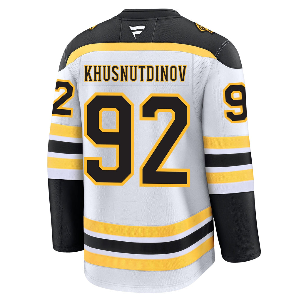 Marat Khusnutdinov Boston Bruins Fanatics Premium Away Jersey