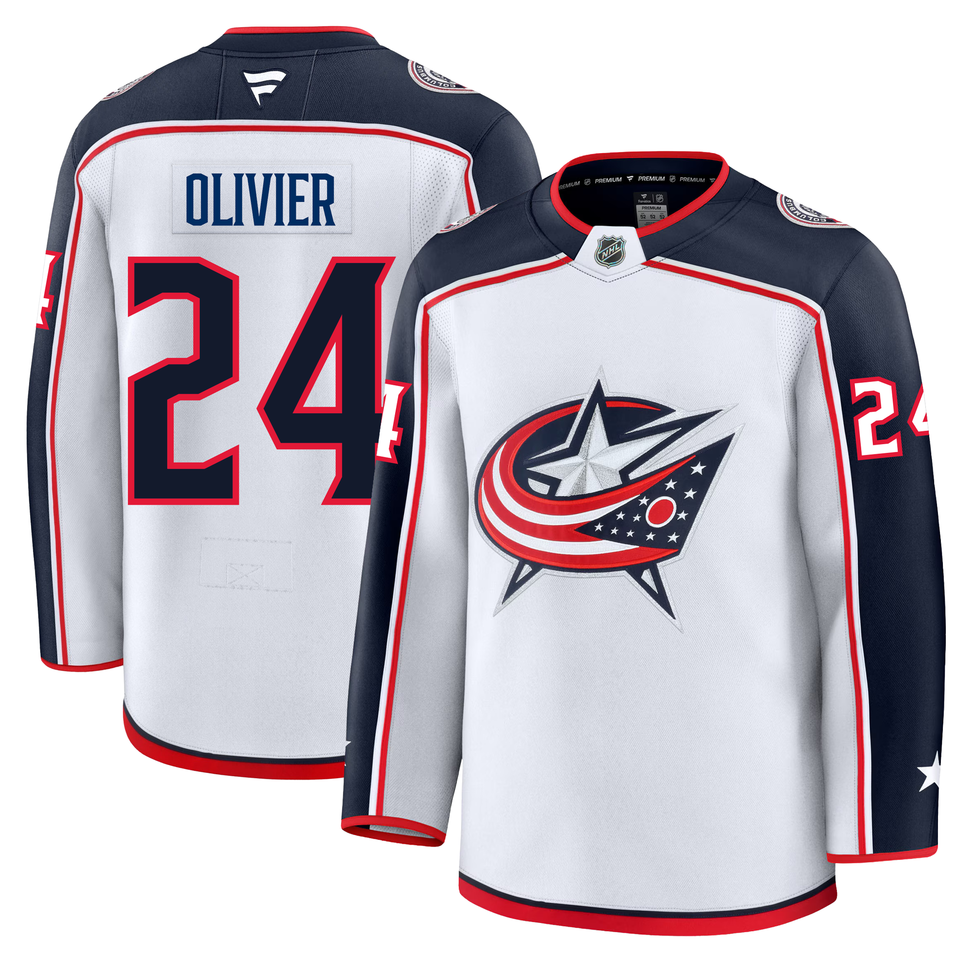 Mathieu Olivier Columbus Blue Jackets Fanatics Premium Away Jersey
