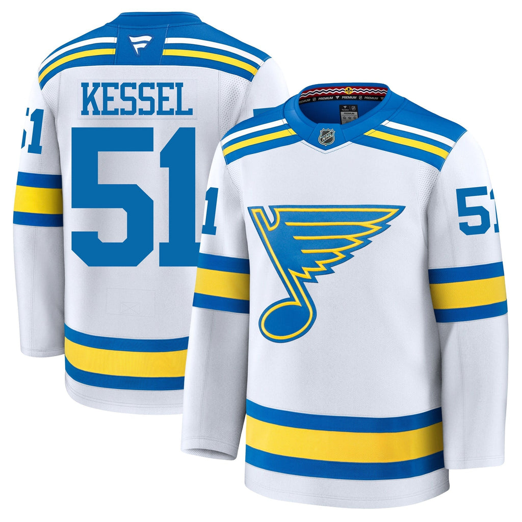 Matthew Kessel St Louis Blues Fanatics Away Premium Jersey