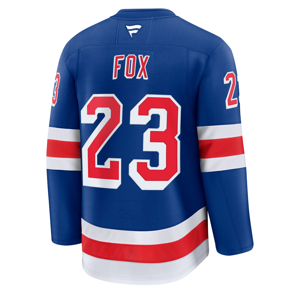 Adam Fox New York Rangers Fanatics Premium Home Jersey