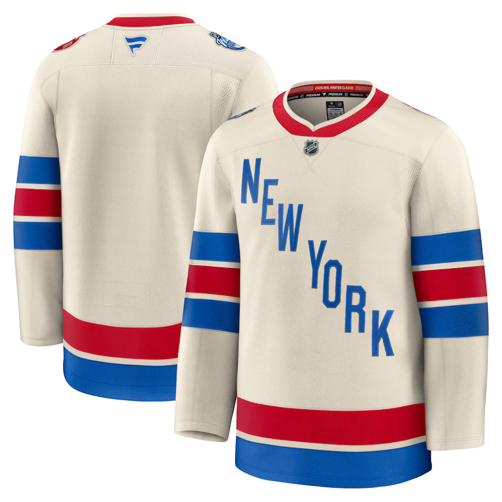 New York Rangers 2026 Hockey Winter Classic Jersey – Cream