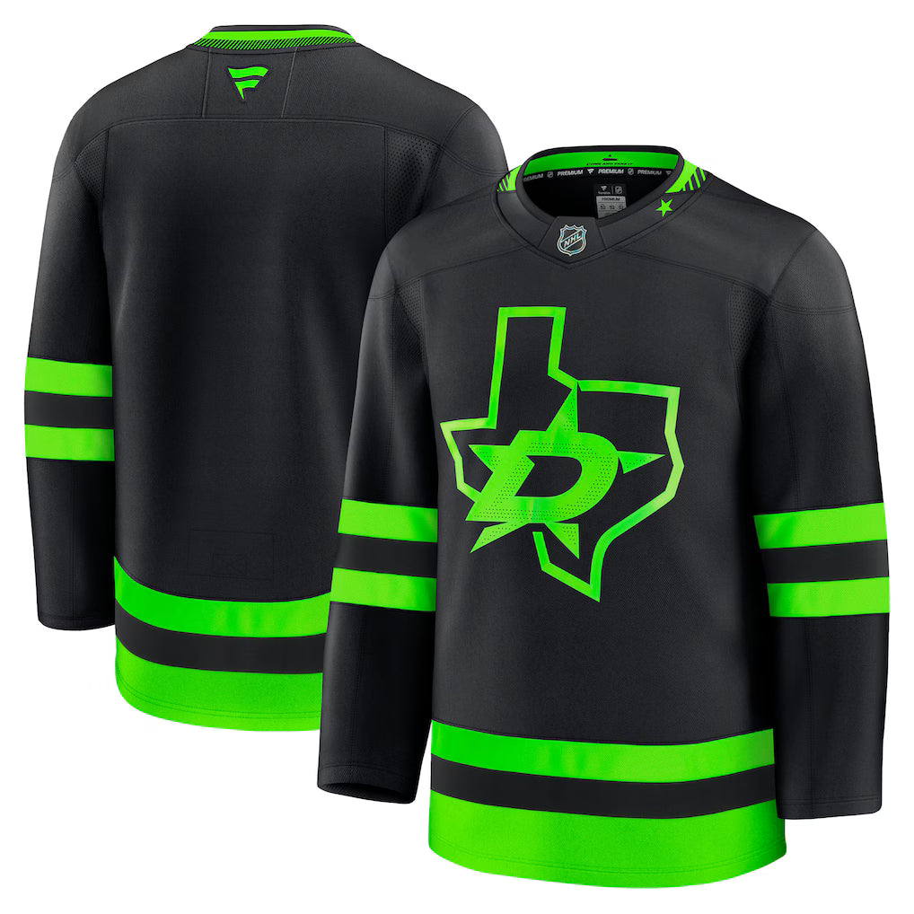 Dallas Stars NHL Fanatics Alternate Premium Jersey – Black (USA Stock)