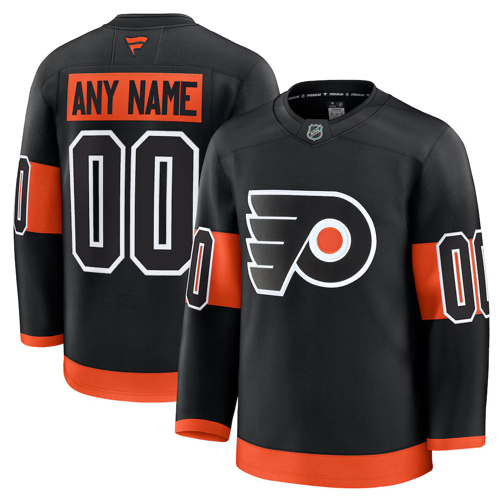 Custom Philadelphia Flyers Home Premium Jersey - Orange
