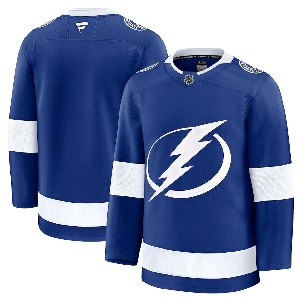 Tampa Bay Lightning NHL Fanatics Home Premium Jersey – Blue (USA Stock)
