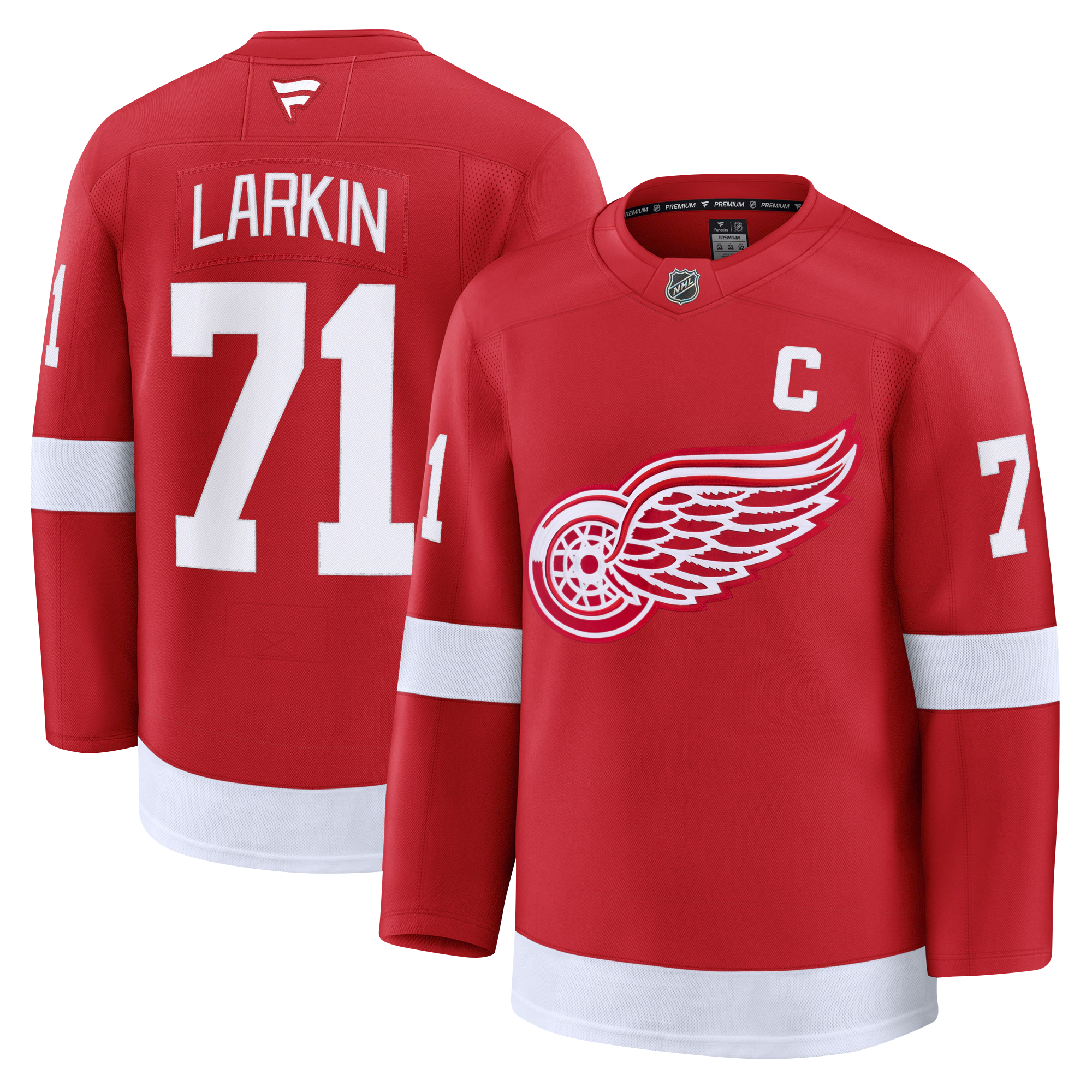 Dylan Larkin Detroit Red Wings Fanatics Premium Home Jersey