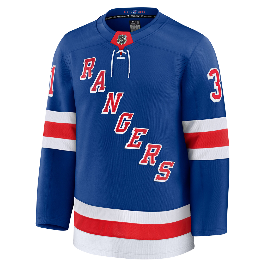 Igor Shesterkin New York Rangers Fanatics Premium Home Jersey