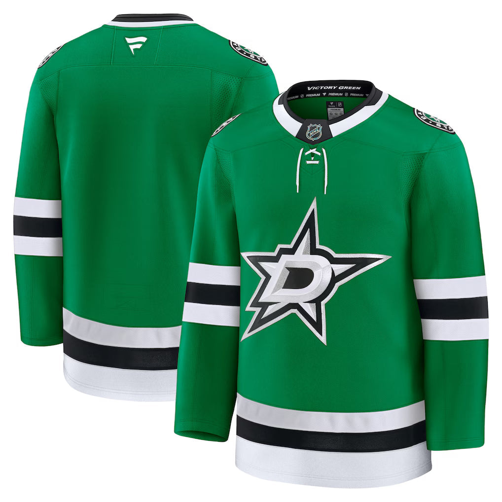 Dallas Stars NHL Fanatics Home Premium Jersey – Kelly Green (USA Stock)