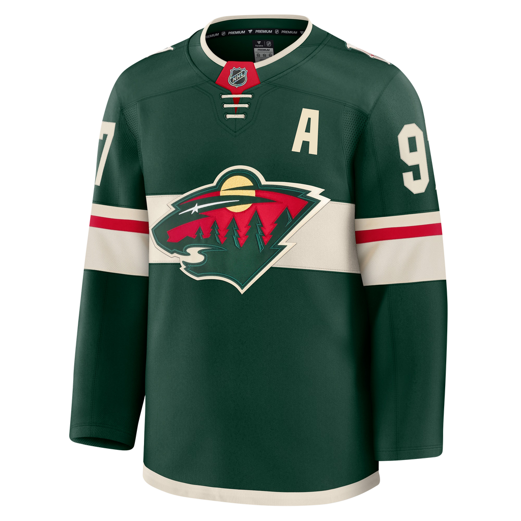 Kirill Kaprizov Minnesota Wild Fanatics Premium Home Jersey