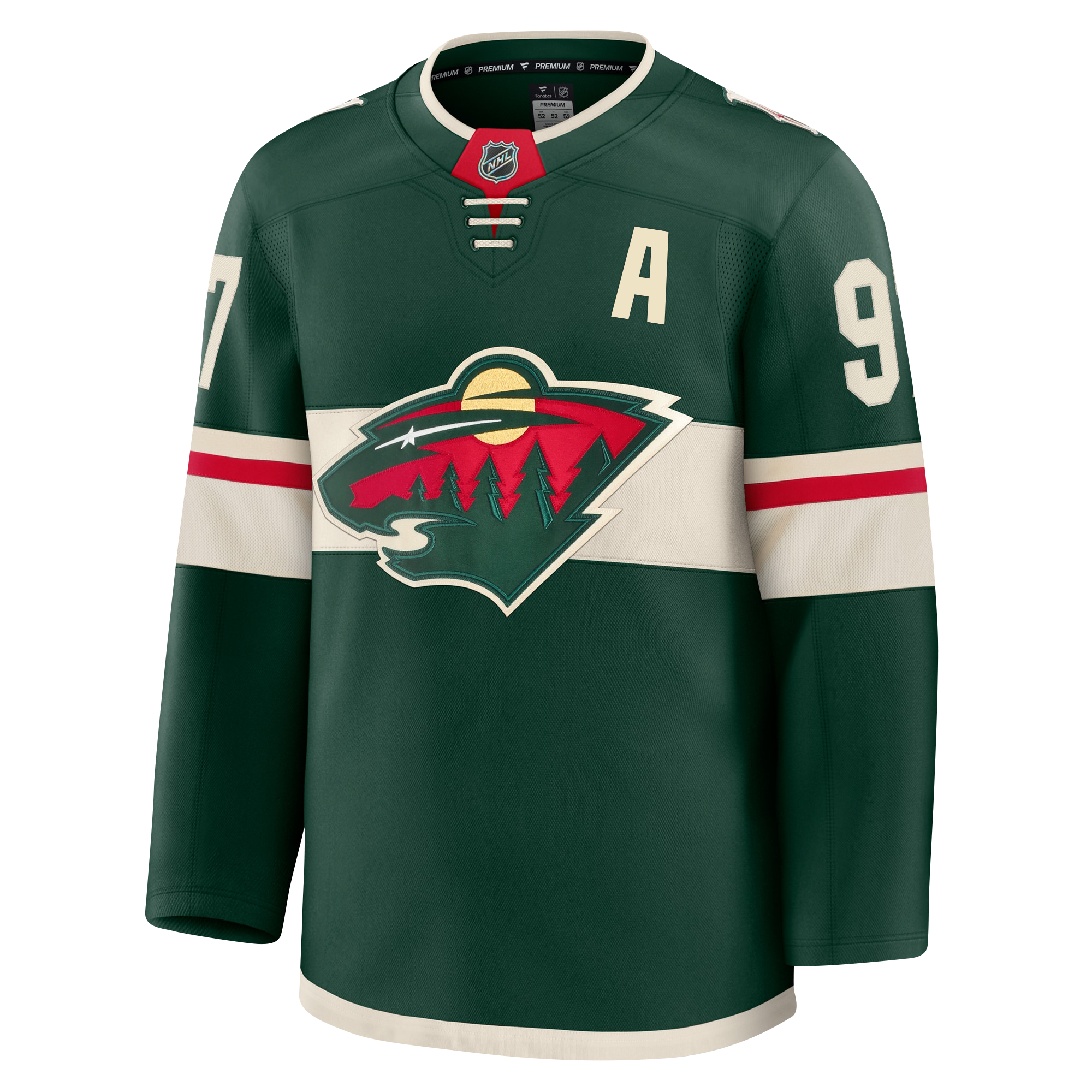 Kirill Kaprizov Minnesota Wild Fanatics Premium Home Jersey