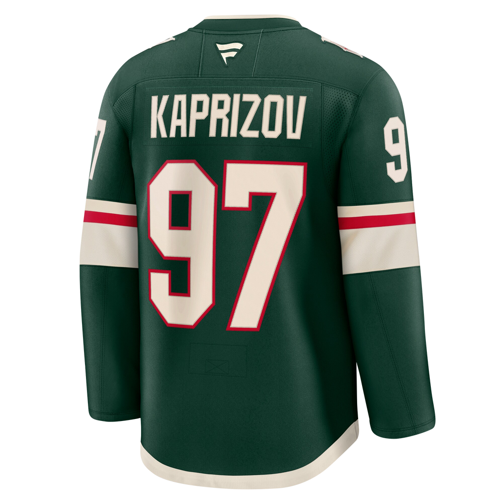 Kirill Kaprizov Minnesota Wild Fanatics Premium Home Jersey