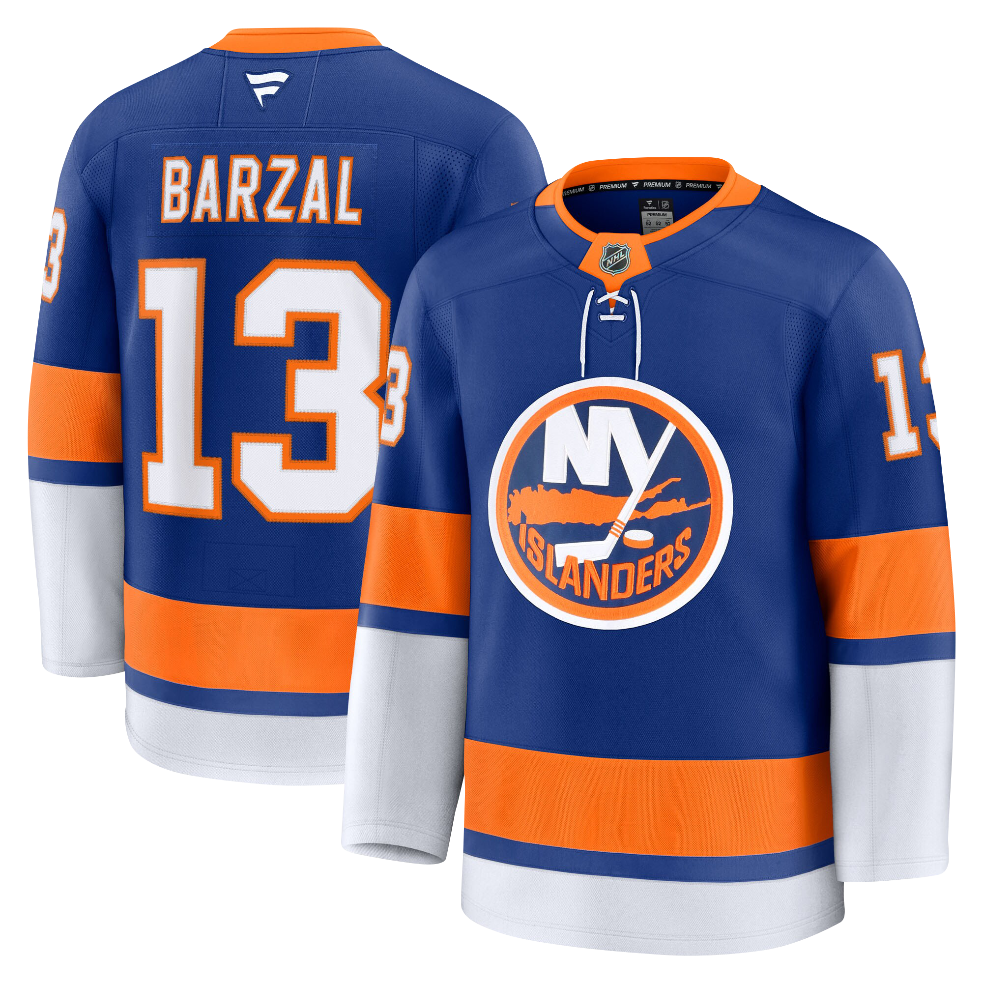 Mathew Barzal New York Islanders Fanatics Premium Home Jersey