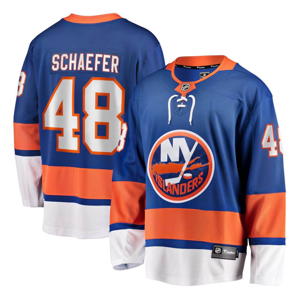 Matthew Schaefer New York Islanders Home Hockey Jersey – Royal Blue