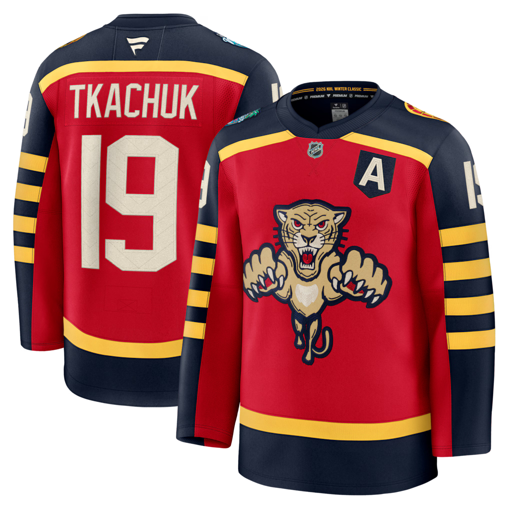 Matthew Tkachuk Florida Panthers 2026  Winter Classic Premium Jersey - Red
