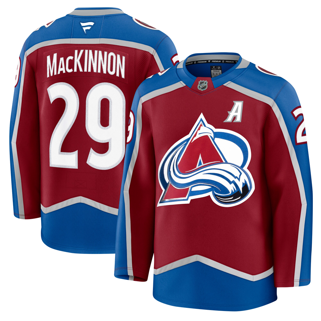 Nathan MacKinnon Colorado Avalanche Fanatics Premium Home Jersey