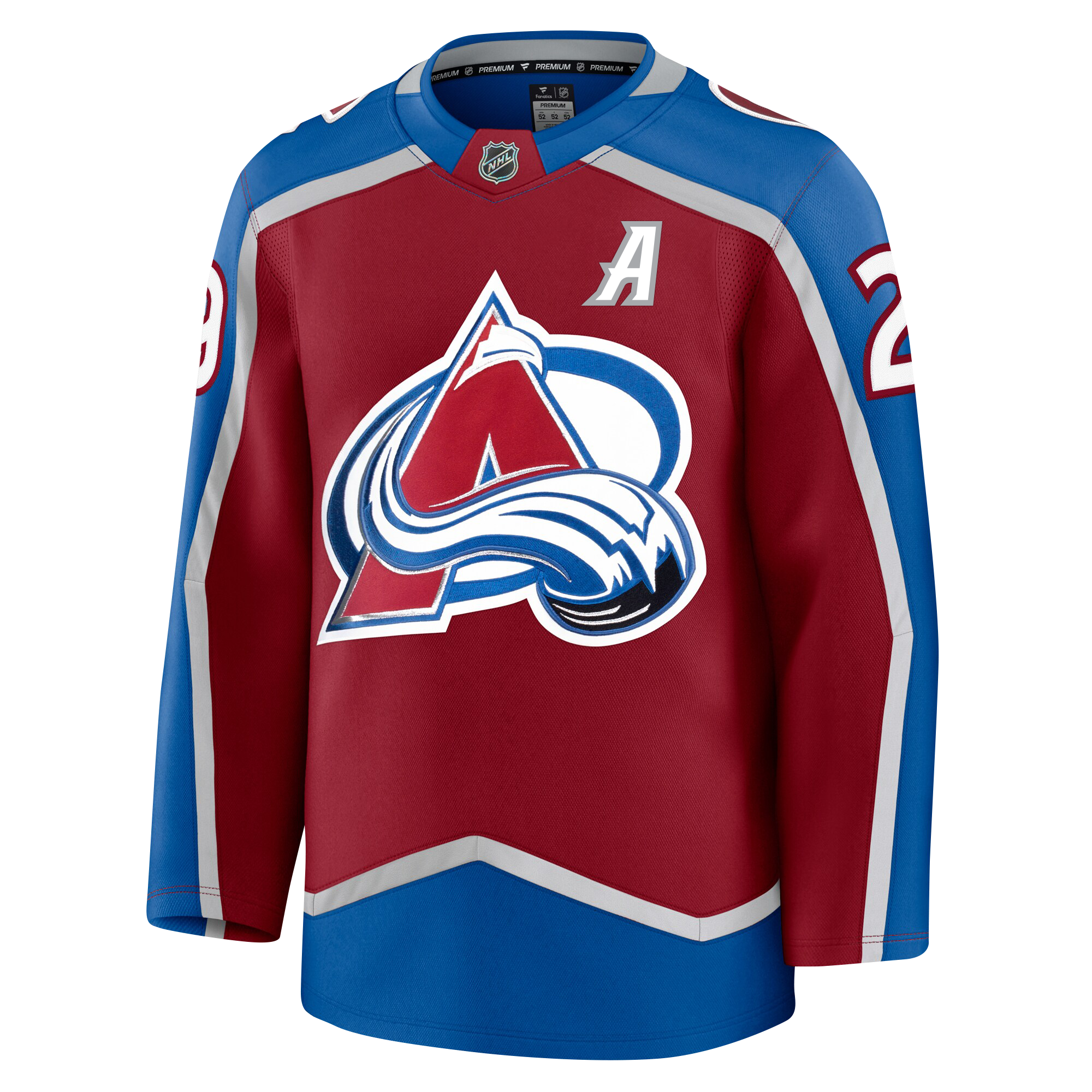 Nathan MacKinnon Colorado Avalanche Fanatics Premium Home Jersey