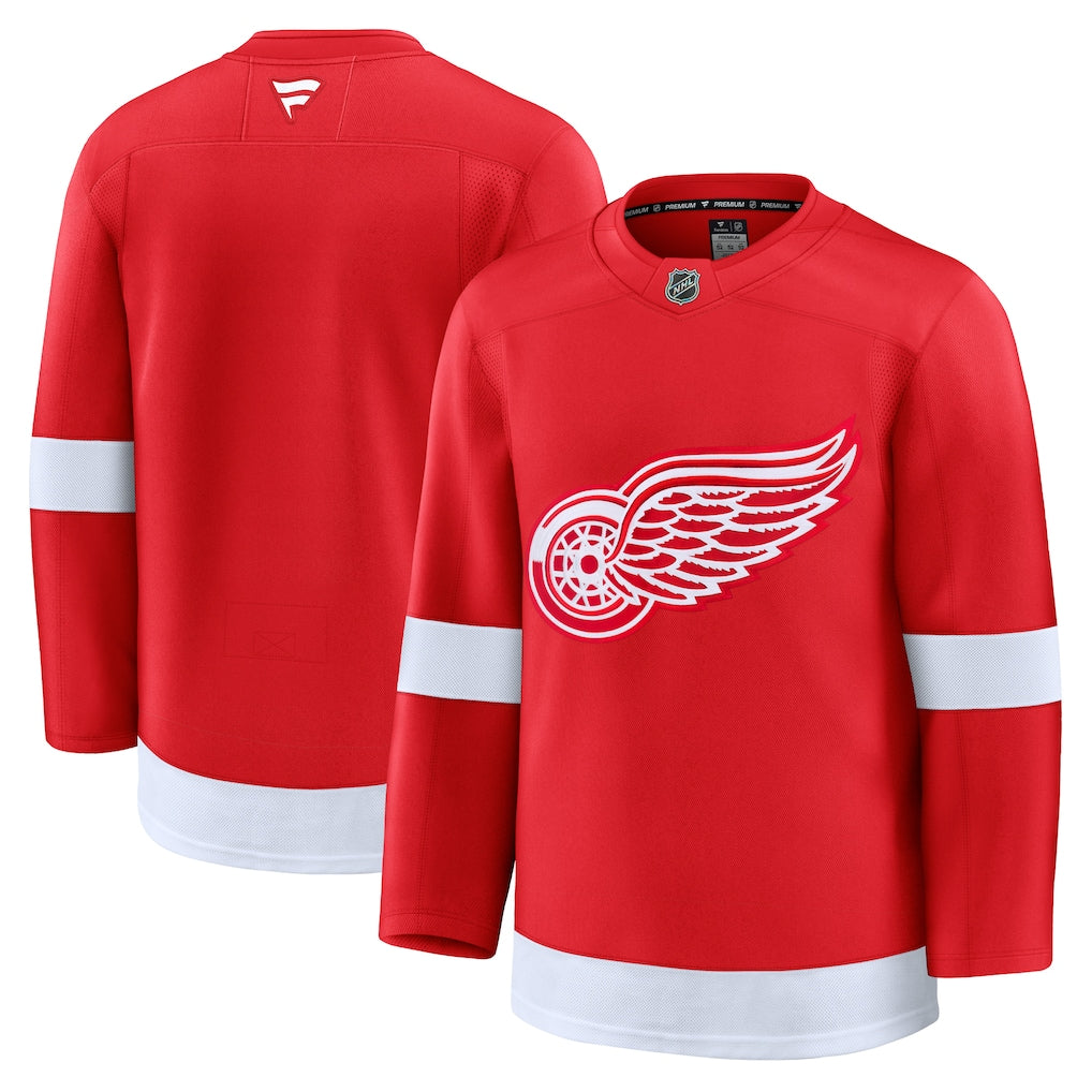 Detroit Red Wings NHL Fanatics Home Premium Jersey – Red (USA Stock)