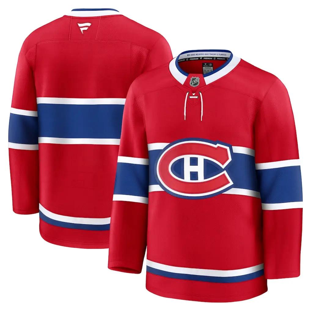 Montreal Canadiens NHL Fanatics Home Premium Jersey – Red (USA Stock)