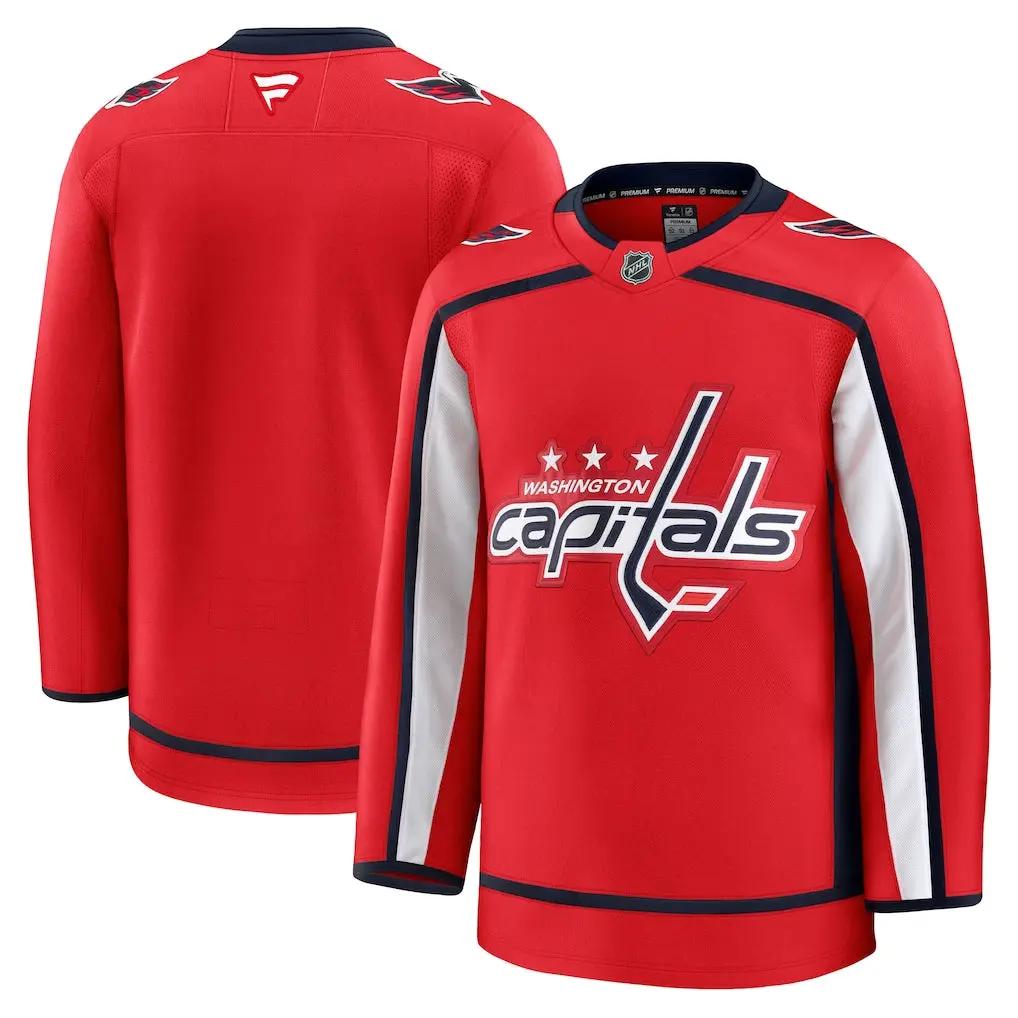 Washington Capitals NHL Fanatics Home Premium Jersey – Red (USA Stock)