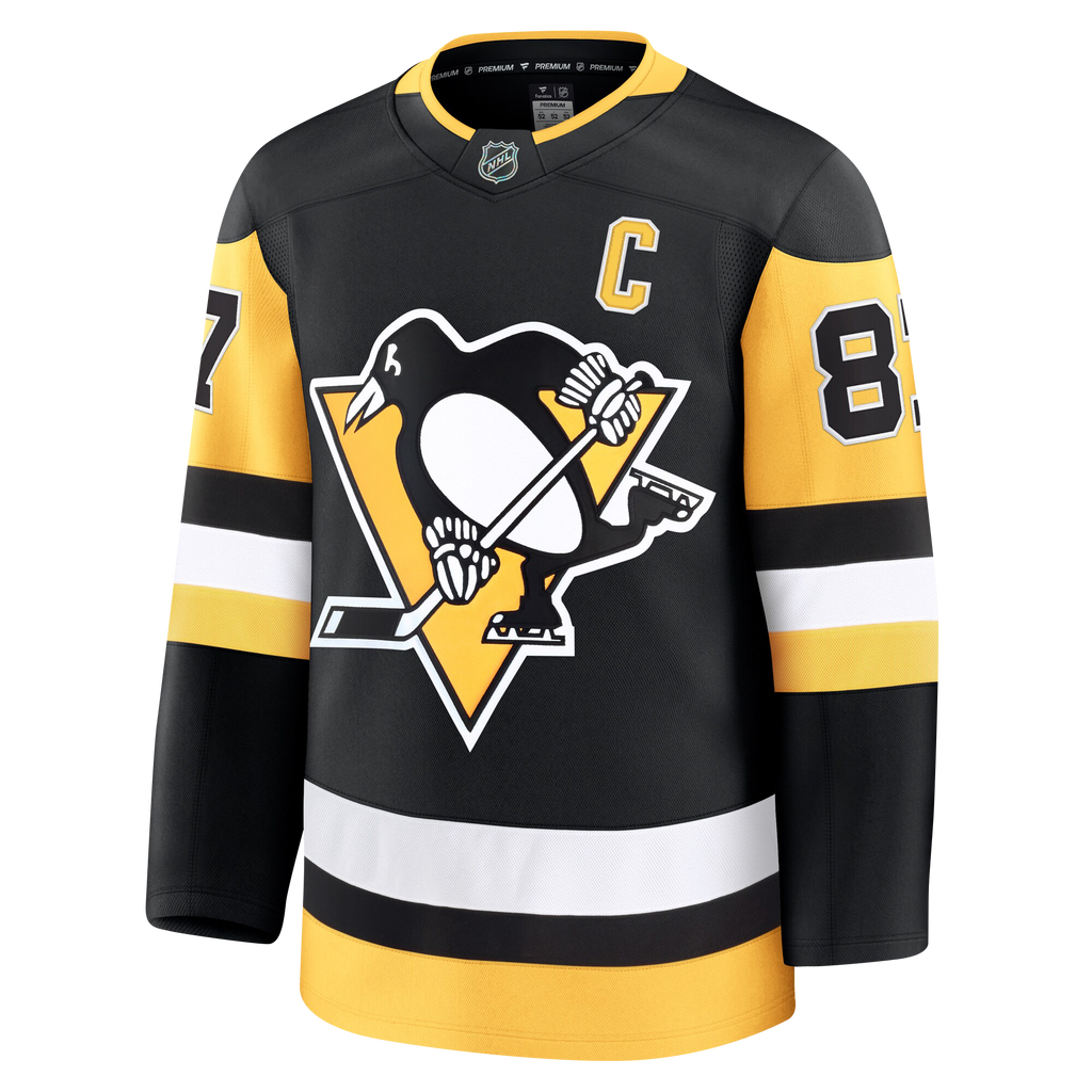 Sidney Crosby Pittsburgh Penguins Fanatics Premium Home Jersey