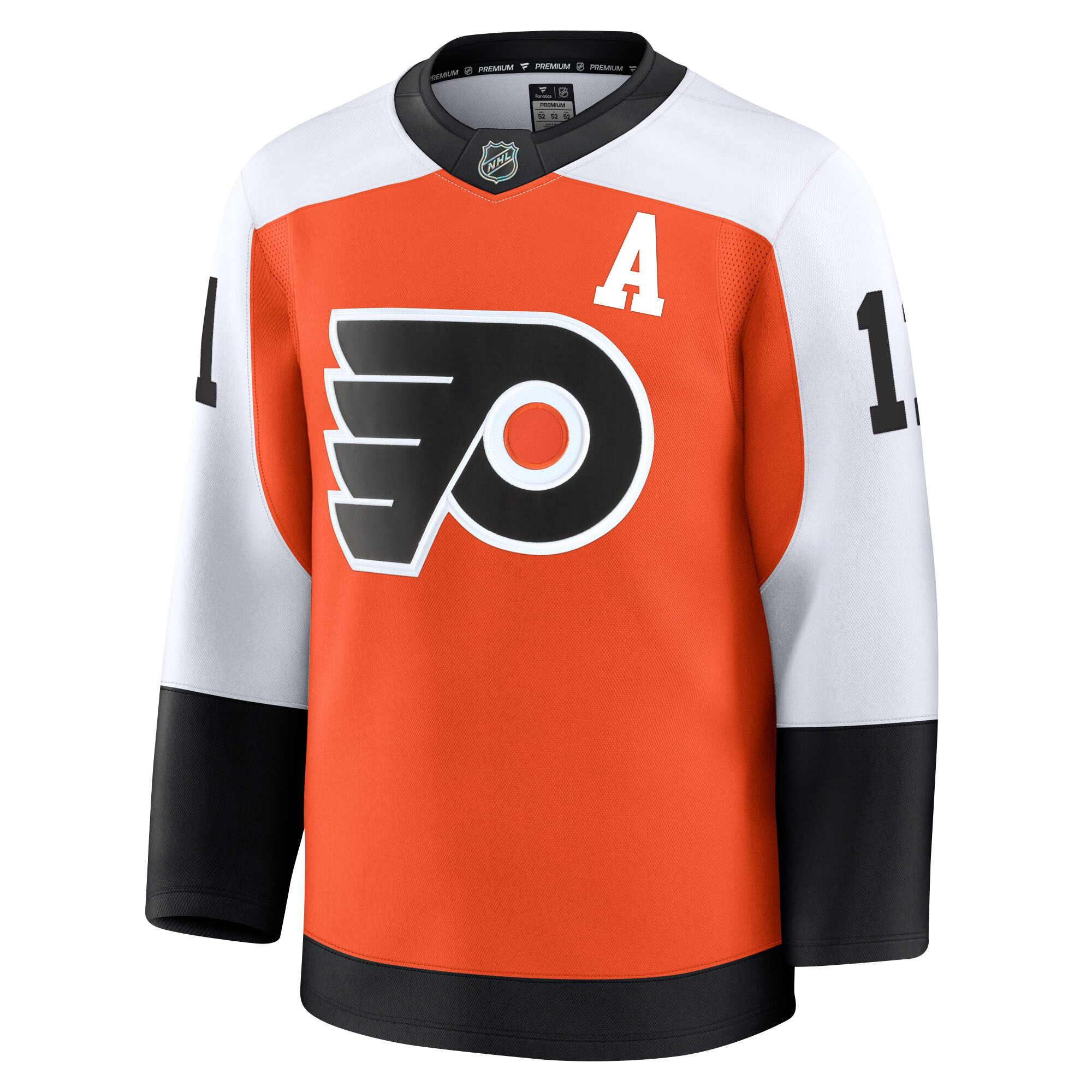 Travis Konecny Philadelphia Flyers Fanatics Premium Home Jersey