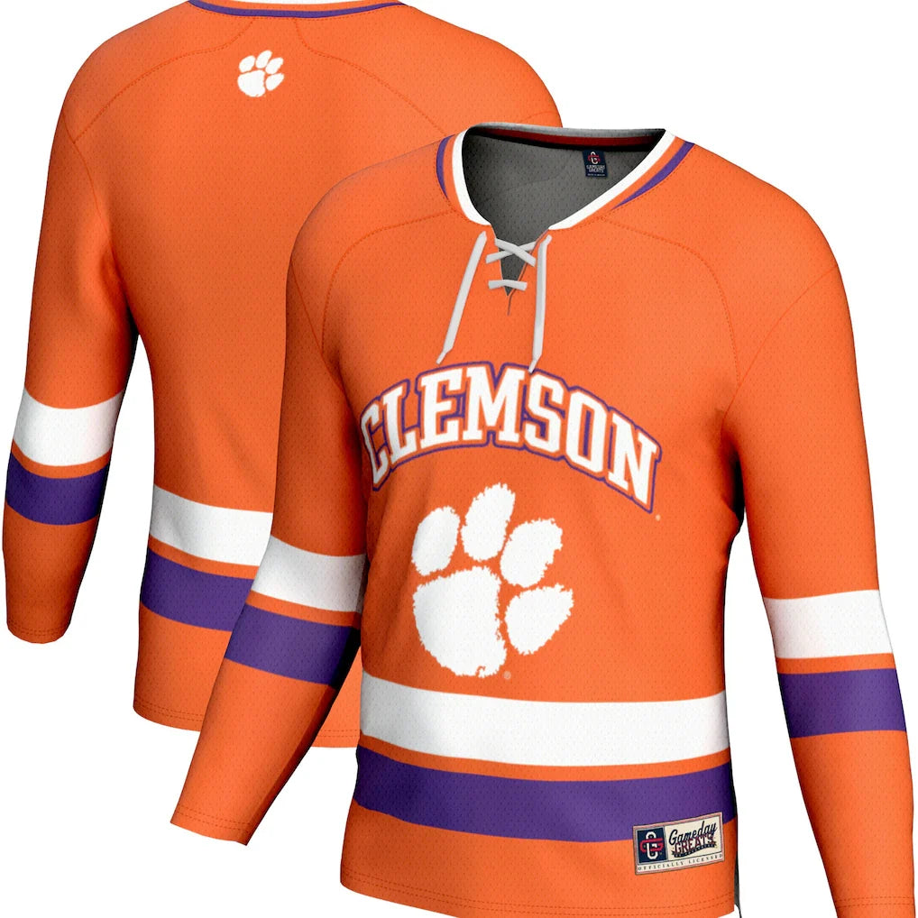 Clemson Tigers GameDay Greats Spirit Hockey Jersey - Orange