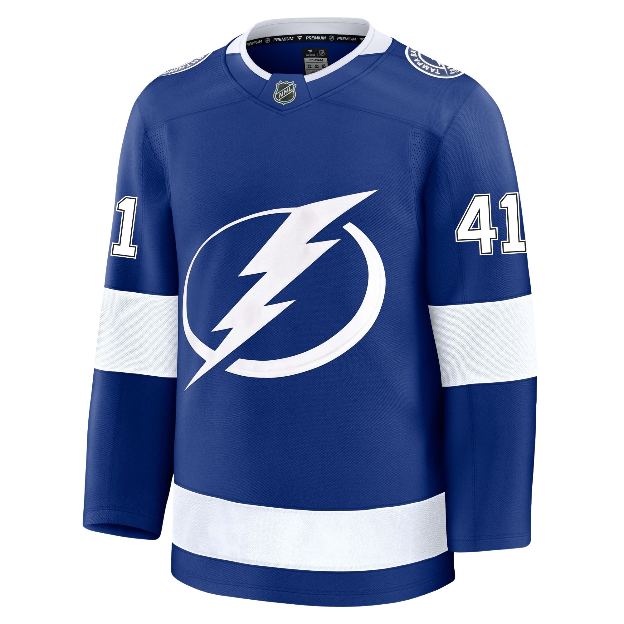 Mitchell Chaffee Tampa Bay Lightning Fanatics Premium Home Jersey