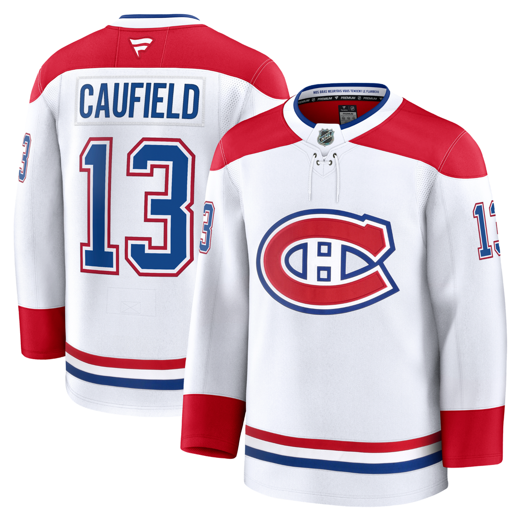 Cole Caufield Montreal Canadiens Fanatics Premium Away Jersey