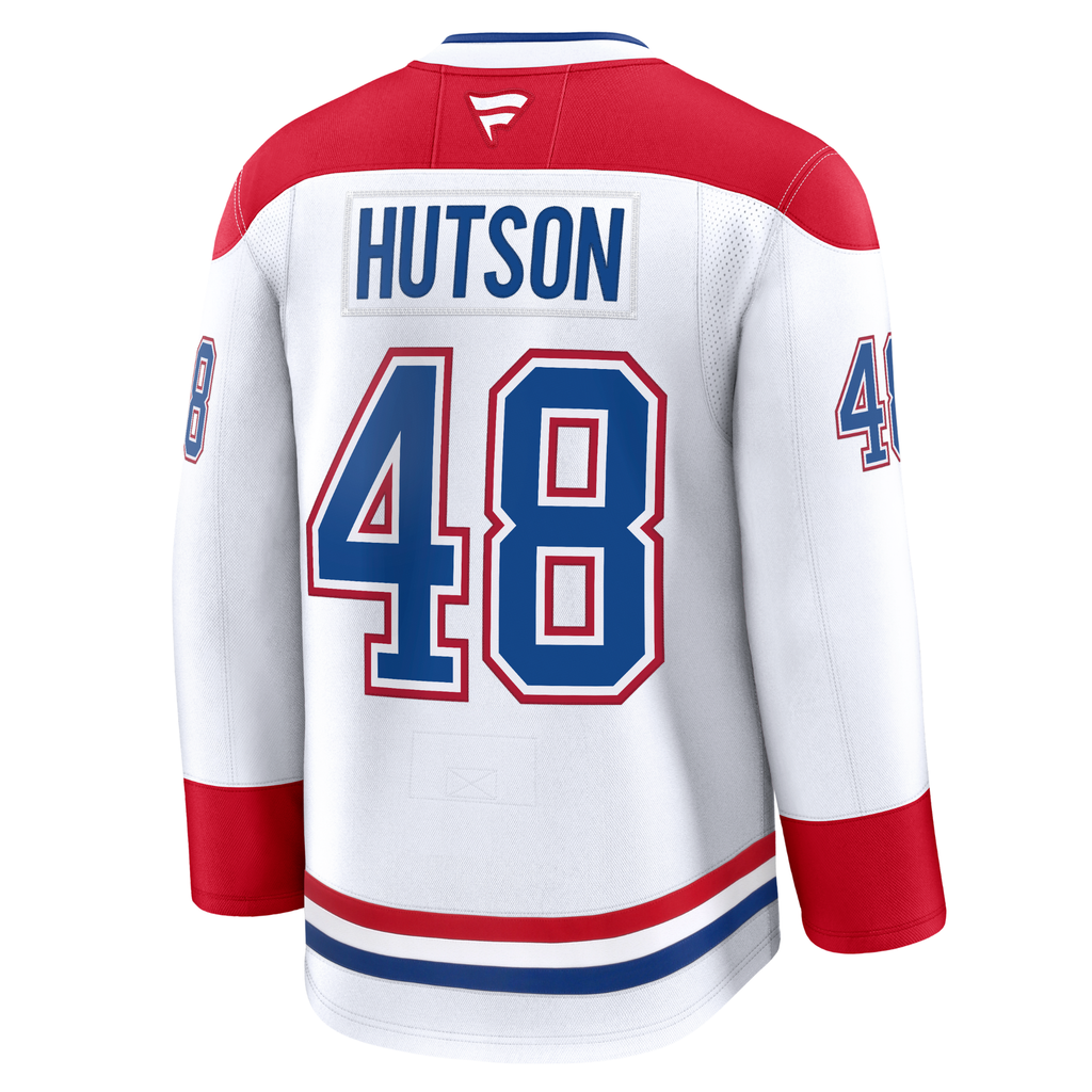 Lane Hutson Montreal Canadiens Fanatics Premium Away Jersey