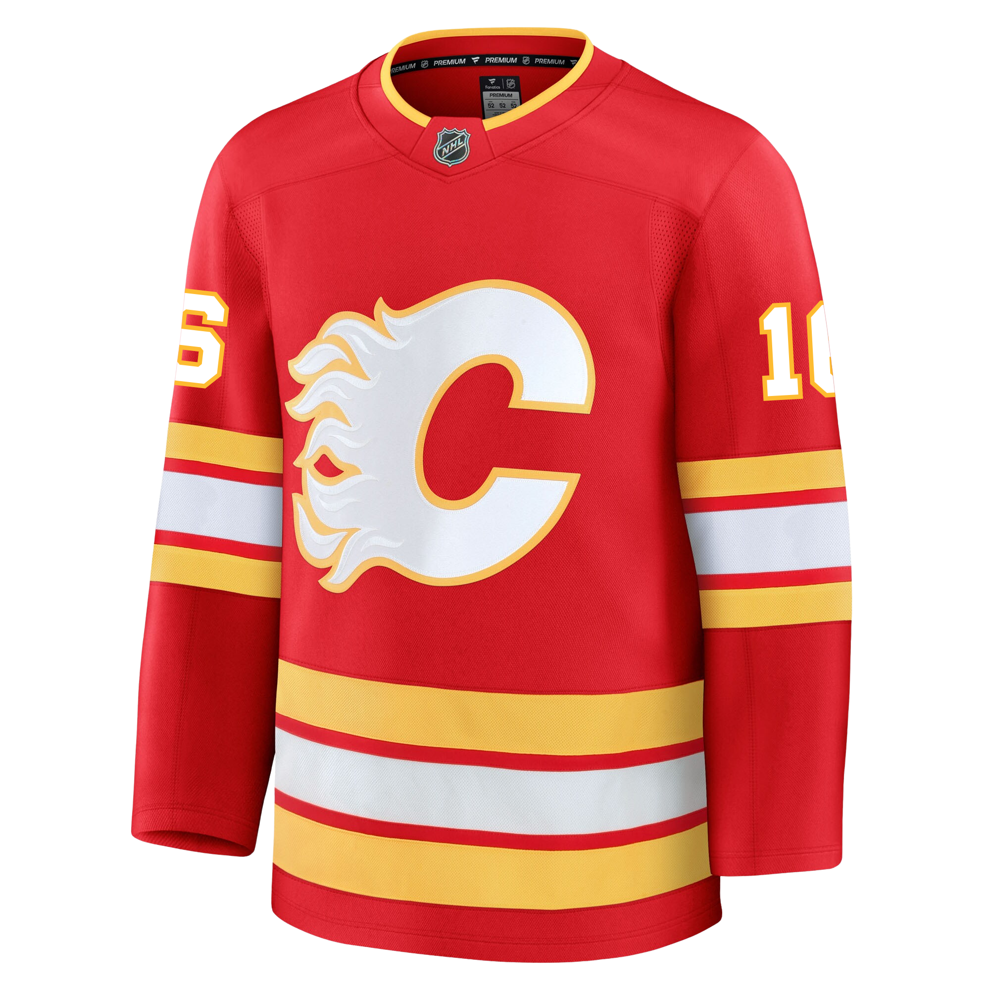 Morgan Frost Calgary Flames Fanatics Premium Home Jersey