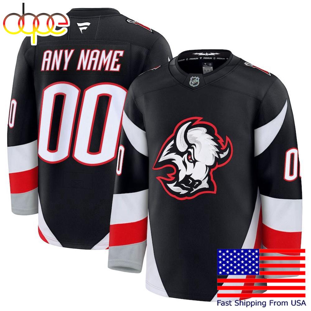 NHL Buffalo Sabres Alternate New Design 2025 Custom Hockey Jersey