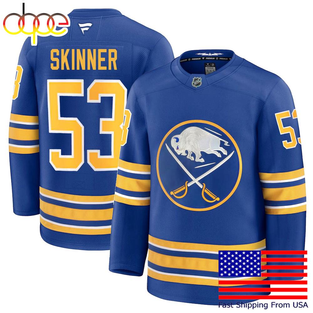 NHL Buffalo Sabres Jeff Skinner Blue Limited Hockey Jersey, Buffalo Sabres Jersey
