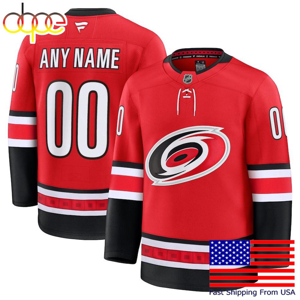 NHL Carolina Hurricanes Alternate New Design 2025 Custom Hockey Jersey