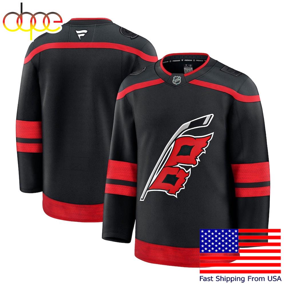 NHL Carolina Hurricanes Black Limited Hockey Jersey, Carolina Hurricanes Jersey