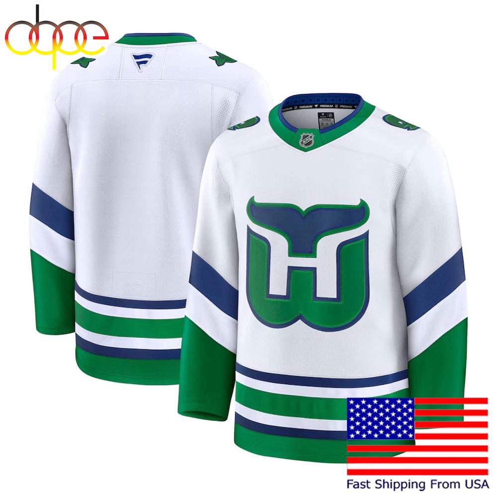 NHL Carolina Hurricanes Logo White Limited Hockey Jersey, Carolina Hurricanes Jersey