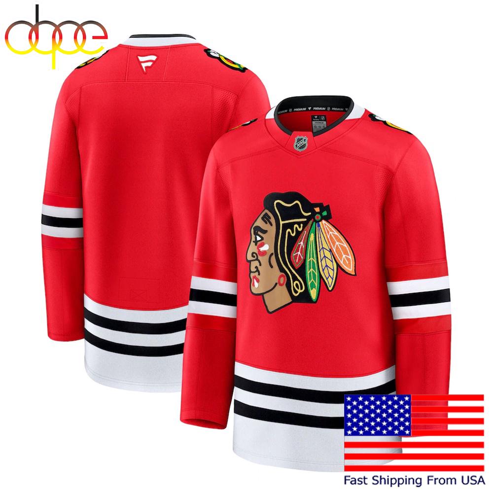NHL Chicago Blackhawks Red Limited Hockey Jersey, Chicago Blackhawks Jersey