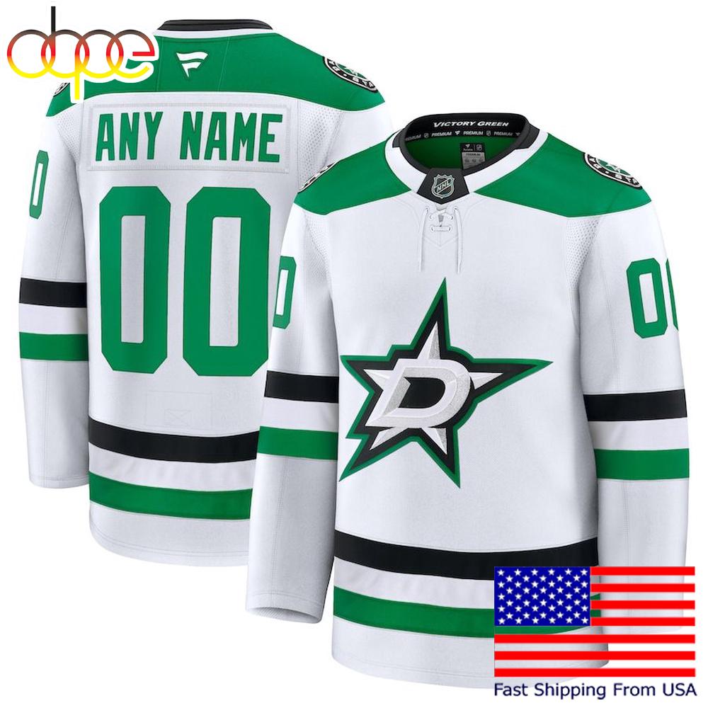 NHL Dallas Stars Away New Design 2025 Custom Hockey Jersey