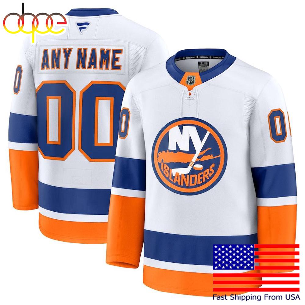 NHL New York Islanders Away New Design 2025 Custom Hockey Jersey