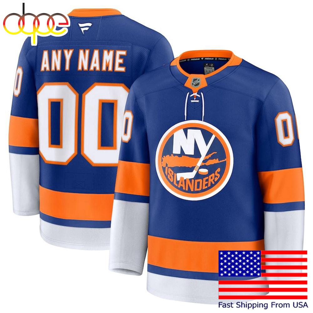 NHL New York Islanders Home New Design 2025 Custom Hockey Jersey
