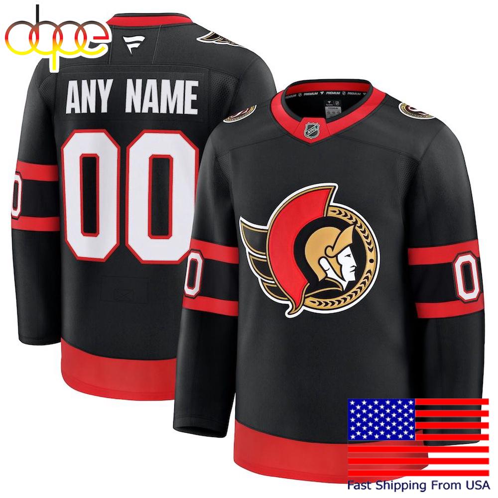 NHL Ottawa Senators Home New Design 2025 Custom Hockey Jersey