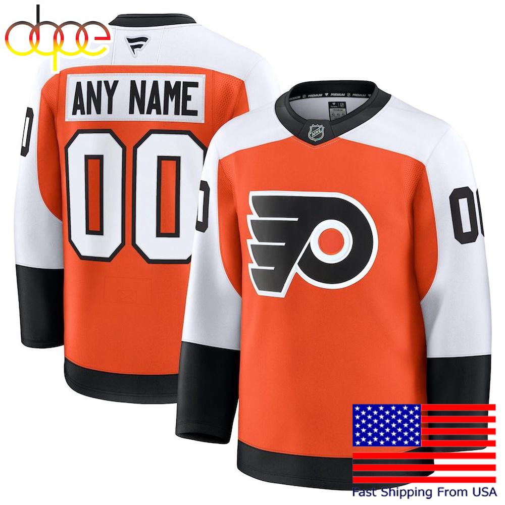 NHL Philadelphia Flyers Home New Design 2025 Custom Hockey Jersey