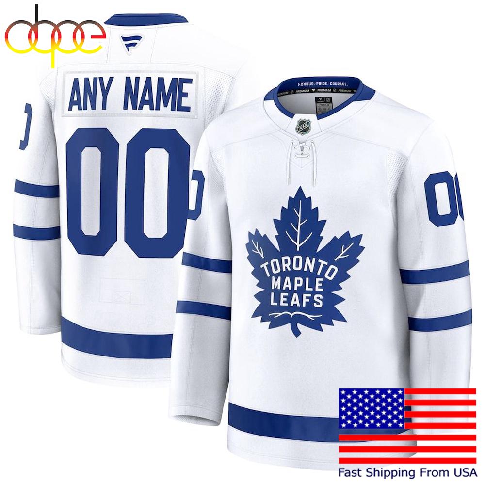 NHL Toronto Maple Leafs Away New Design 2025 Custom Hockey Jersey