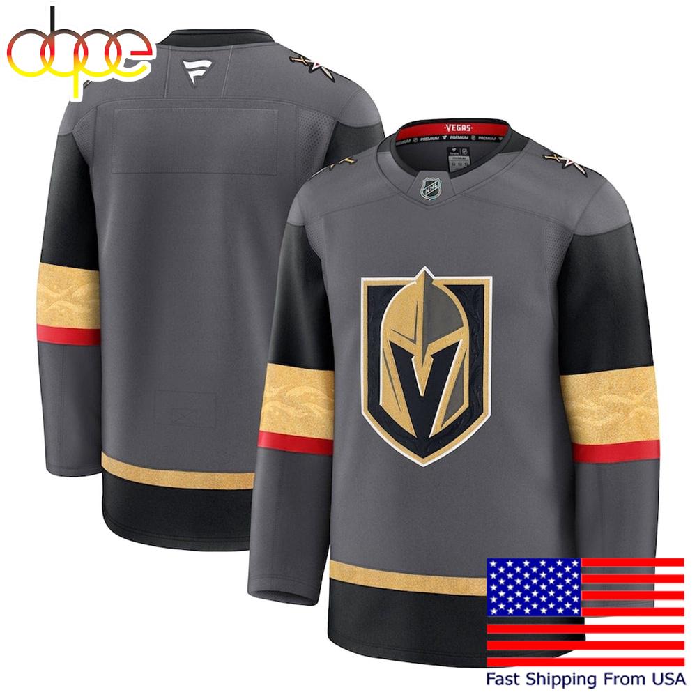 NHL Vegas Golden Knights Grey Limited Hockey Jersey, Vegas Golden Knights Jersey